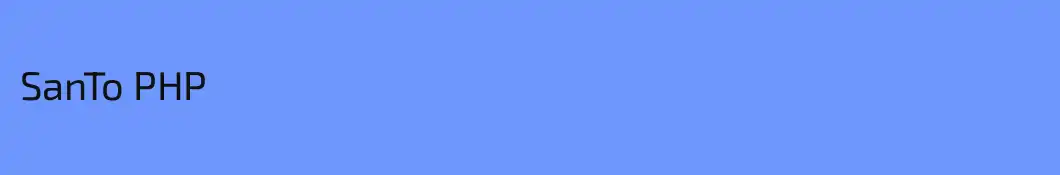 SanTo PHP